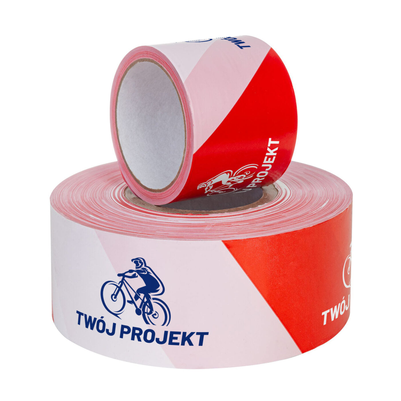 Absperrband / Warnband individuell bedruckt 75mm x 100m